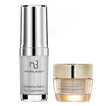 Estée Lauder Estee Lauder Revitalizing Supreme + Youth Power Soft Creme (Miniature) 15ml X Natural Beauty Hydrating Radiant Eye Concentrate (Exp Date: 02/2026) 15ml