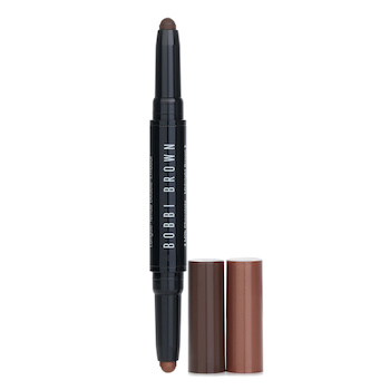 Dual-Ended Long-Wear Cream Shadow Stick - # Milk Chocolate/ Midnight Brown