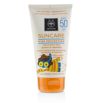 Suncare Kids Protection Face & Body Milk SPF 50 With Apricot & Calendula (Exp. Date: 11/2020)